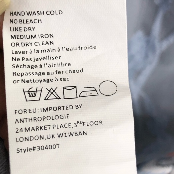 ANTHROPOLOGIE Tiny mixed fabric patterns embroidered BoHo dress - Picture 7 of 12